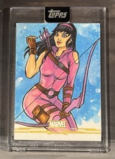 2026 Topps Marvel Mint Kate Bishop Sketch Card 1/1 Encased Auto picture