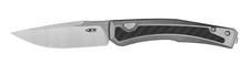 Zero Tolerance 0556 ZT Push Button Titanium CF Inlay MagnaCut 2TN USA picture