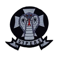 HMLA-169 VIPERS (Black/Gray) Patch – With Hook and Loop picture