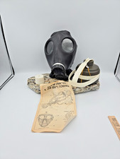 Vintage Israeli Gas Masks Lot Of 2 Masks — Unused, Sealed Filter, Open boxes picture