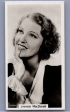 1939 R.J. Lea Famous Film Stars - Jeanette MacDonald #44 picture