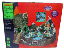 2012 LEMAX SPOOKY TOWN SIGNATURE SERIES SKULL RIVER RANIMATED WITH SOUNDS picture