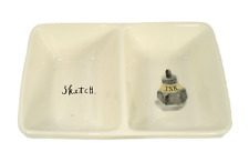 Rae Dunn Divided Tray Artisan Collection Sketch and Inkwell by Magenta picture