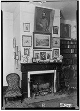 Photo:Wheeler Alabama General Joseph Wheeler House Fireplace Parlor 1935 picture
