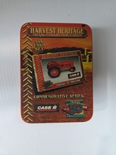 1995 ERTL Harvest Heritage Case IH Metal Collector Field Force Set Of 6 Cards picture