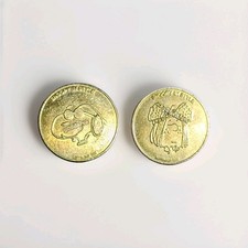 Snoopy in Style NYC New York City 2026 Peanuts Gold Color Coin picture