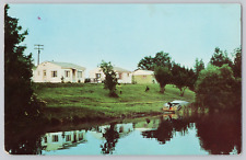 Miller's Cabin Minegar or (Merril) Lake Barryton, Michigan Vintage Postcard picture