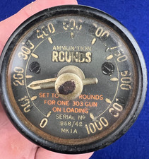 1942 British Airplane Ammunition Counter .303 RAF Royal Air Force Aircraft picture