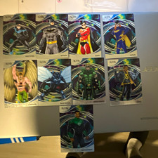 Upper Deck DC Allure DC Batman Green Lantern Robin Non-Sport Card Lot (8) picture