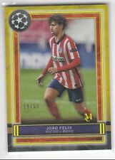 2020-21 Topps Museum UEFA Champions #43 Joao Felix Gold 19/50 MADRID ATHLETIC picture