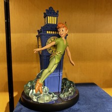 Disney Parks 2026 Signature Peter Pan Big Ben Statue Figure Figurine NEW picture