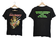 2 Sided Laaz Rockit Metal Concert Tour Black Shirt S-5XL Reprint picture