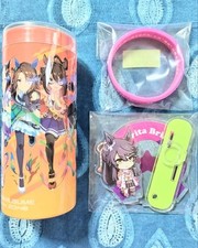 Umamusume Narita Brian 4th Live Silicone Band & ZONE Towel & Acrylic Pen Stand picture