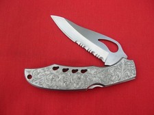 SPYDERCO BYRD ETCHED HANDLES KNIFE 4 picture