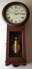 Antique Seth Thomas No. 2 Regulator Wall Clock Weight Driven 8-Day picture