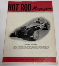 Hot Rod Magazine Vol 1 No 1 January 1948 ORIGINAL RARE picture