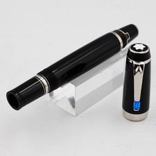 [Near mint] MONTBLANC Boheme Fountain Pen 14K 585 F nib, Blue stone picture