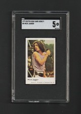 1973 Dutch Gum Mick Jagger  ~ Holland Rolling Stones ~ Nice SGC 5  ~  Must See picture