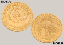 Hall County DUI Court New Life Begins Challenge Coin  M#3 picture