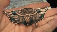 Montana State Department Of Corrections Long Horn Coin picture