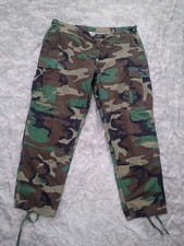 Vintage USGI BDU Combat Trousers M-81 Woodland Camo X-Large Regular 1996 Dated picture