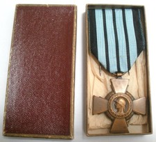 Combatant's Cross 1939 1940 with Ribbon, Original Military Medal France picture