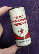 Vintage Texaco Upper Cylinder Lubricant 4 oz Can Unopened Full picture