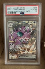 Team Rocket’s Nidoking Ex 233/182 Destined Rivals - PSA 10 GEM MINT picture