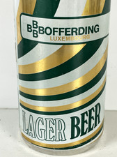 Bofferding Lager Beer Can Vintage 12oz Aluminum Luxembourg picture