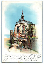 1901 Werner Chapel in Oberwesel Rhineland-Palatinate, Germany Posted Postcard picture
