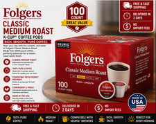 Folgers Classic Medium Roast K-Cup Coffee Pods, 100 ct. picture
