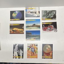 1992 Pro Set Guinness Book of World Records Trading Cards Lot of 10 picture