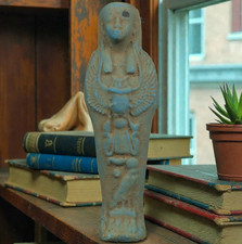 Egyptian Artifacts Rare Authentic Pharaonic Statue Of Egyptian Ushabti BC picture