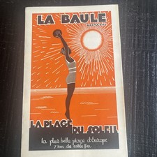 Vintage La Baule Bretagne L'Hotel  Royal Brochure Brochure picture