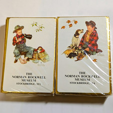 The Norman Rockwell Museum Stockbridge MA Art Theme Collectible Playing Cards picture