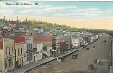 Superior Street Duluth MN Minnesota, 1871 picture