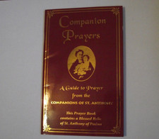 New Relic guide to prayer book booklet Companion of Patron Saint St Anthony ~S picture