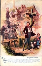 Charles Dickens, Martin Chuzzlewit Tuck 7058 Vintage Postcard K02 picture
