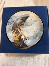 1982 Donald Zolan Collector 8438C “Touching The Sky” Childhood Plate Collection picture