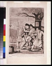 Photo:The Bostonian's paying the excise-man, or tarring & feathering picture
