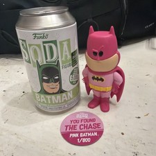 Funko Vinyl Soda: DC Universe - Batman (Pink) (Chase) - Emerald City Comic Con  picture