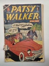 Patsy Walker 50 1954 Atlas Golden Age Comic Al Jaffee Cover Detached Cover  picture