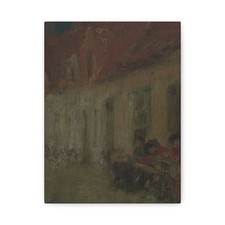 Harriet Blackstone - Lace Makers, Bruges - 1912 - Canvas Wall Art picture