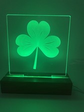Irish Shamrock  Sign Decor Art Led Sign picture