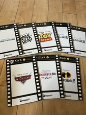 Pixar Happy Lottery L Prize Pixar Card Collection Set of 8 New Japan Exclusive picture