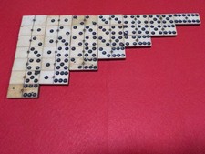 Old Rare Vintage Antique Civil War Relic Domino Game Extremely Rare with Box picture