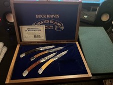 ⁠Buck Knives 501 Grand Slam Limited Edition Set #0443 w/ COA & Box - No Buckle⁠ picture