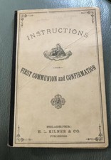 Vintage First Communion and Confirmation Instructions Card R.L. Kilner 1930s picture
