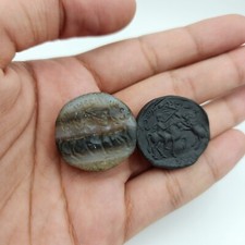  Rare persian era sasanian stone intaglio. Sasan  picture