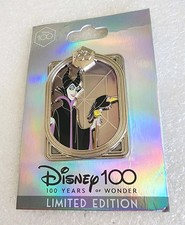 ✨🖤 DISNEY DEC~MALEFICENT/DIABLO~100 Years with Character ~Series 2~LE CAST PIN picture